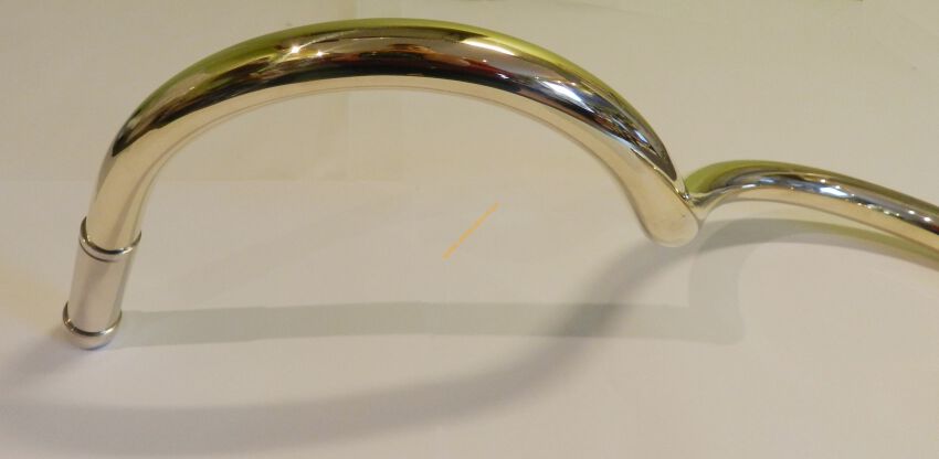 Ustnikowa rura do Tuby AMATI CERVENY Bb ESO 681BB ML Rura mosiężna złota