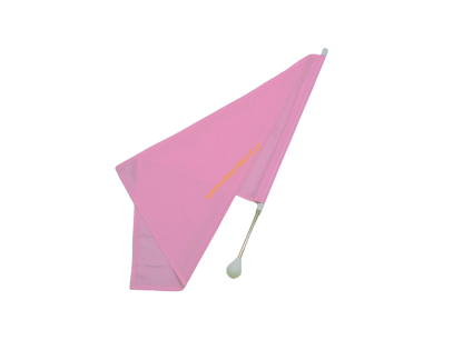 Flaga mażoretkowa BELTI FMT3 Z2 cukierkowy róż dł. 60 cm (41 x 51)