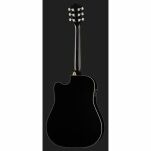 Gitara akustyczna z pickupem Harley Benton HB Custom Line CLD-10SCE BKS - 2