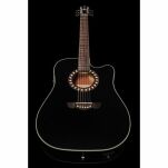 Gitara akustyczna z pickupem Harley Benton HB Custom Line CLD-10SCE BKS - 3