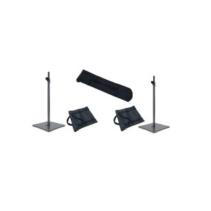 Statyw głośnikowy ATHLETIC 2 x BOX-BP studyjny Pokrowiec