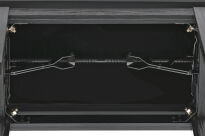 Ława do pianina Student Czarny mat Siedzisko czarne PURE GEWA - 2