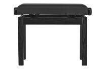 Ława do pianina Student Czarny mat Siedzisko czarne PURE GEWA - 6