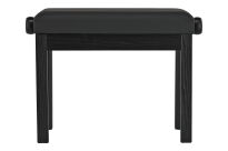 Ława do pianina Student Czarny mat Siedzisko czarne PURE GEWA - 10