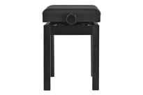 Ława do pianina Student Czarny mat Siedzisko czarne PURE GEWA - 11