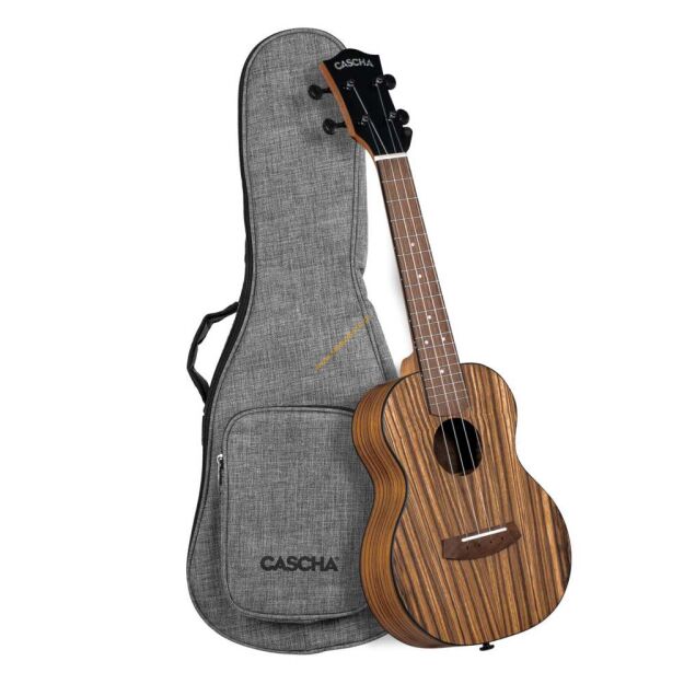 Ukulele koncertowe Cascha Zebra Wood CUCZW1