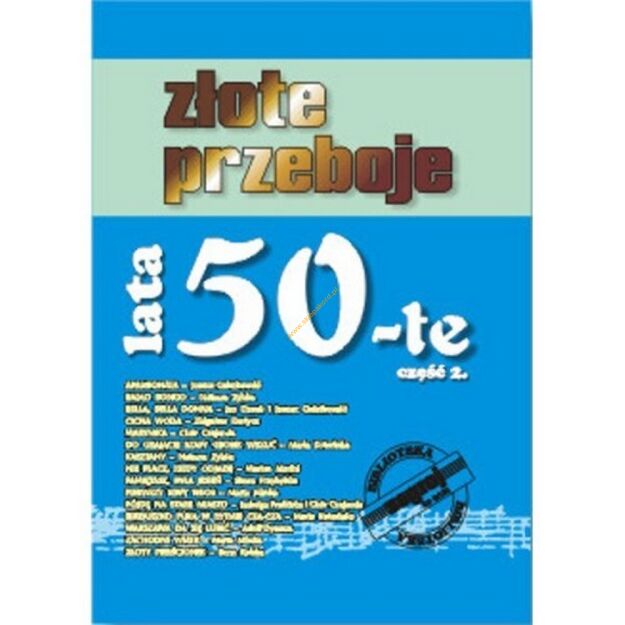 Książka - Złote Przeboje Lata 50-te cz.2