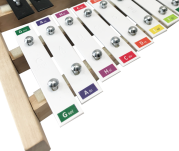 Dzwonki chromatyczne 27-tonowe AKORD + naklejki - 2