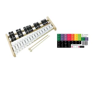 Dzwonki chromatyczne 27-tonowe AKORD + naklejki