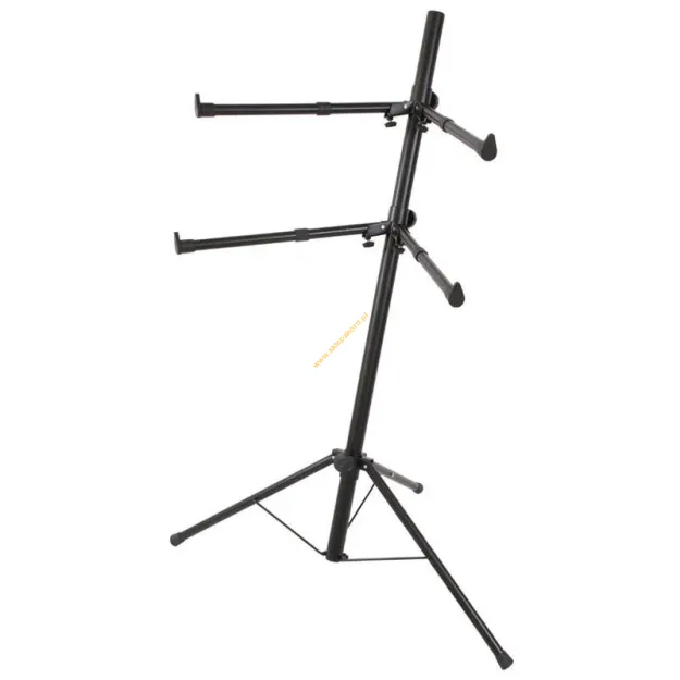 Statyw na dwa instrumenty klawiszowe STIM KI-02 - kombaj