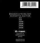 Struny do Gitary Akustycznej Harley Benton 012-053W - 4