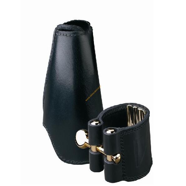 Ligaturka do saksofonu sopranowego VANDOREN Skóra SC ochraniacz skórzany