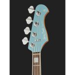 Gitara basowa Harley Benton MV-4JB Daphne Blue - 7