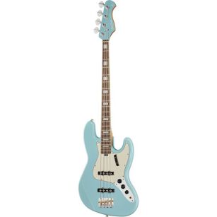 Gitara basowa Harley Benton MV-4JB Daphne Blue