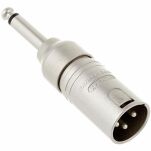 Wtyk XLR M - Jack 6,3 mono NA2MP - 2