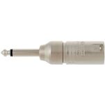 Wtyk XLR M - Jack 6,3 mono NA2MP - 3