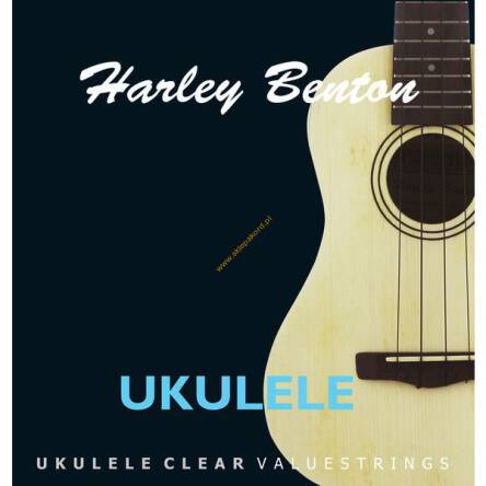 Struny do ukulele koncert / sopran HARLEY BENTON 022-022 przezroczyste