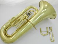 Tuba Yamaha YBB-201 + futerał Po przeglądzie technicznym DR25-070 - 12
