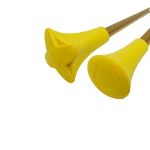 Pałka pałeczka baton mażoretkowa twirlingBELTI PMT1G NIKIEL ZŁOTY żółta