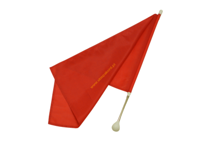 Flaga mażoretkowa BELTI FMT3 Z5 czerwony dł. 75 cm (51 x 71)