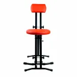 Krzesło dla muzyka dyrygenta STIM ST-05C Czerwone - 2
