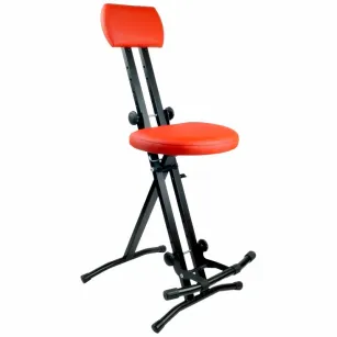 Krzesło dla muzyka dyrygenta STIM ST-05C Czerwone