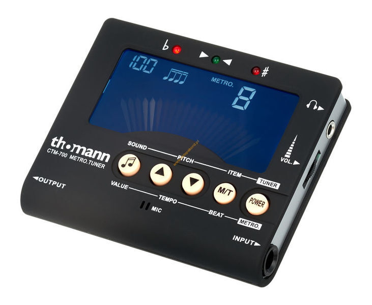 Tuner chromatyczny oraz metronom CTM-700