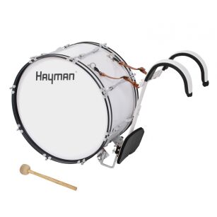 Bęben marszowy basowy HAYMAN MDR2212 NOSIDŁO 22" x 12"