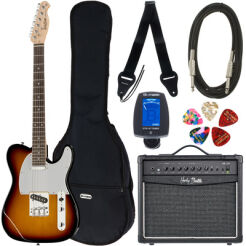 Gitara elektryczna Harley Benton TE-20 SB Set 2