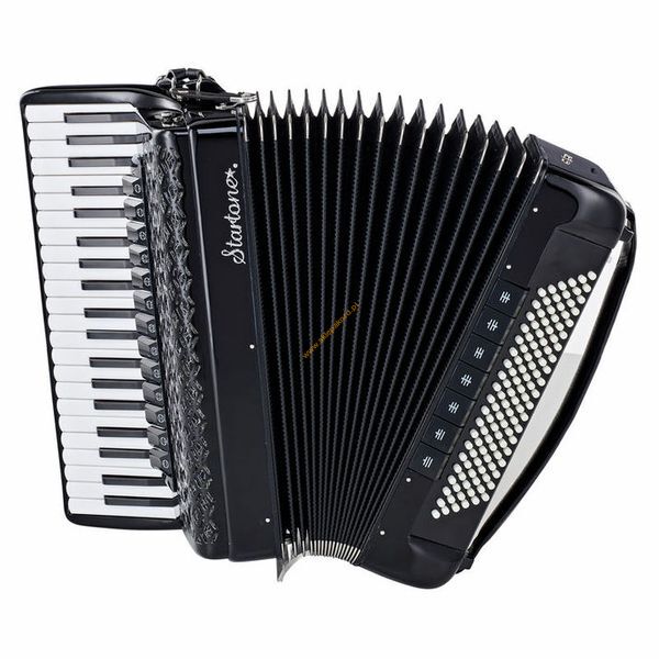 Akordeon Startone Piano Accordion 120 IV Black
