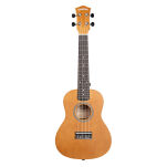 Ukulele koncertowe Cascha Linden Brown z pokrowcem - 3
