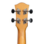 Ukulele koncertowe Cascha Linden Brown z pokrowcem - 7