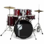 Perkusja Millenium Focus 20 Drum Set Red - 3