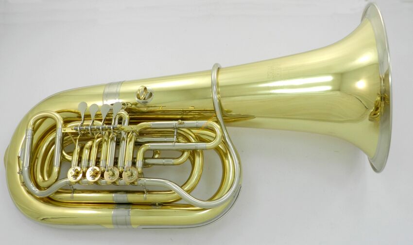 Tuba Bb Meinl Weston 5/4 Po remoncie kapitalnym DR23-129