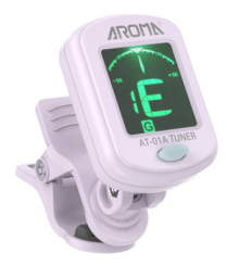 Tuner chromatyczny AT-01A AROMA fioletowy