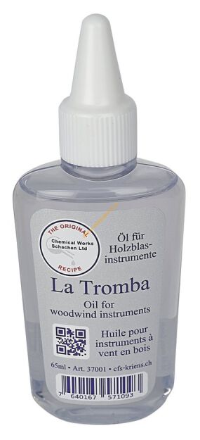 Olejek do dętych drew. LA TROMBA Woodwind 65 ml