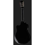 Gitara klasyczna 4/4 Fender CN-140SCE Thinline Black - 12