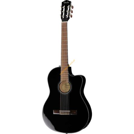 Gitara klasyczna 4/4 Fender CN-140SCE Thinline Black