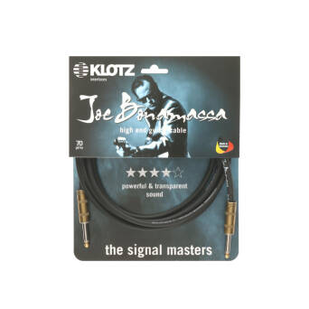 Kabel KLOTZ- Instrum.J-J Gold 4,5m Joe Bonamassa JBPP045