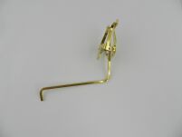 Lirka Saksofon RMB mała 1 docisk mosiądz  - 3