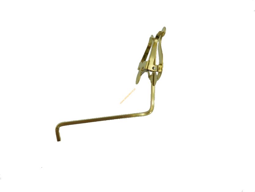 Lirka Saksofon RMB mała 1 docisk mosiądz 