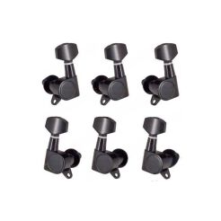 Klucze do gitary elektr. akusty, olejowe QFB-XFT-BK 3+3