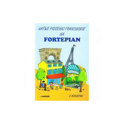 Książka - Łatwe piosenki francuskie na fortepian  J.Biskupski