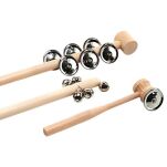 Zestaw instrumentów perkusyjnych wózek muzyczny Goldon MusicTrolley Bongo Model 30512 - 7