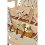 Zestaw instrumentów perkusyjnych wózek muzyczny Goldon MusicTrolley Bongo Model 30512 - 8