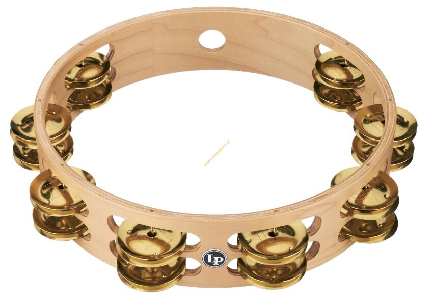 Tamburyno Pro 10 in Double Row Latin Percussion