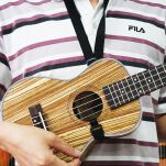 Pas do ukulele uniwersalny czarny CS-BD01 JEREMI - 4