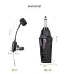 Mikrofon bezprzewodowy do saksofonu Acemic ST-5 - 3
