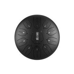 Lotus tongue drum  10'' 11 ton Hluru-Huashu THL11-10-charcoal