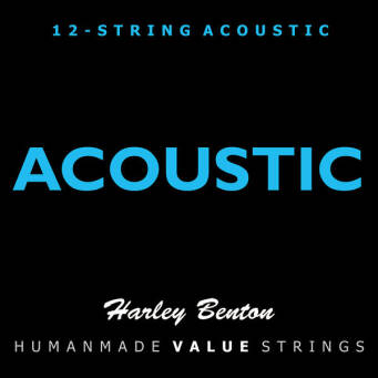 Struny do Gitary Akustycznej Harley Benton 010/010-050/026